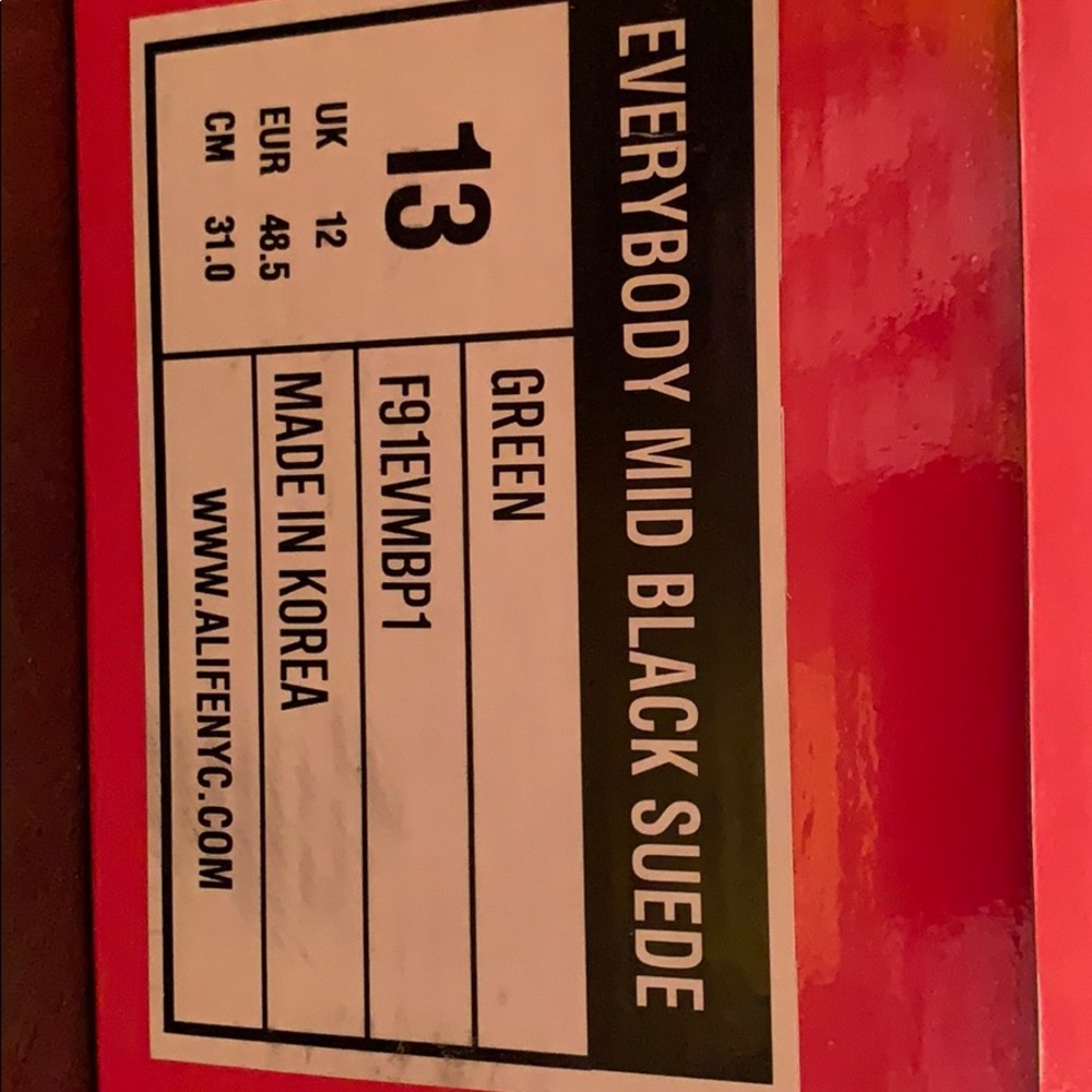 Alife New York shoes size 13